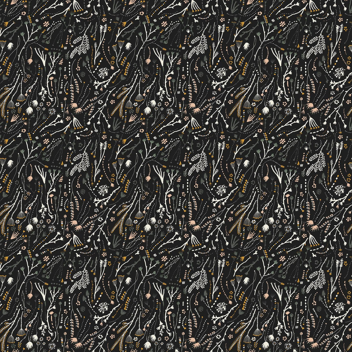 Northcott FIGO Autumn Forage Black Branches by the yard