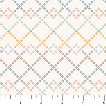 Cotton-Tale, by Figo, Cream Diamonds, by the yard