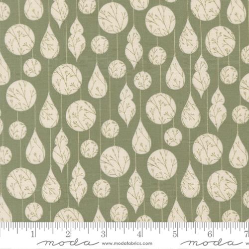 Gingerbread Lane Mistletoe 26151 13 Moda by the yard