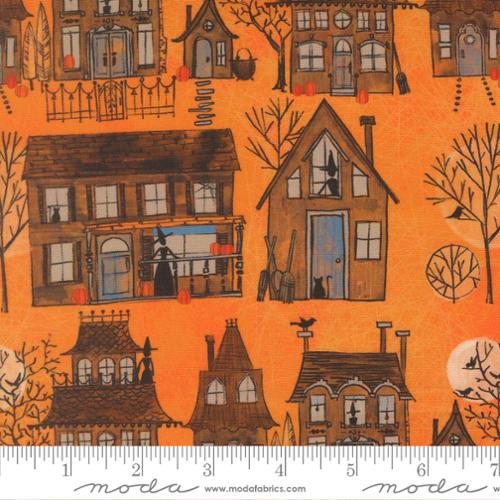 Coven Pumpkin Withch Village 48801 12 Moda by the yard