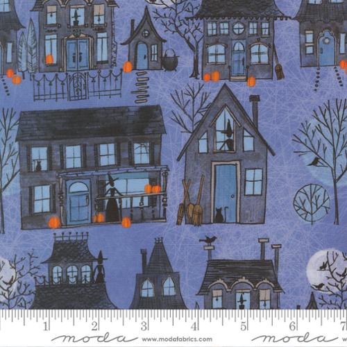 Coven Dusk Witch Village 48801 14 Moda by the yard