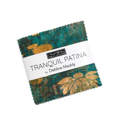 Tranquil Patina Mini Charm 48110MC Moda Precuts