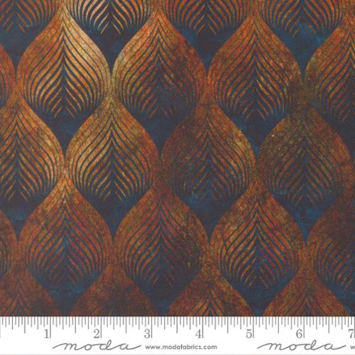 Tranquil Patina Copper 48118 13 Moda by the yard