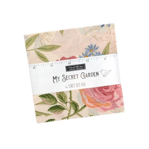 My Secret Garden Charm Pack 20980PP Moda Precuts