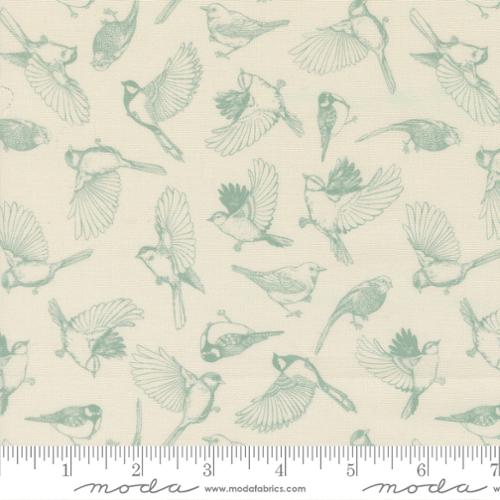 Feather and Forest Bloom Cloud 14143 11 Moda by the yard