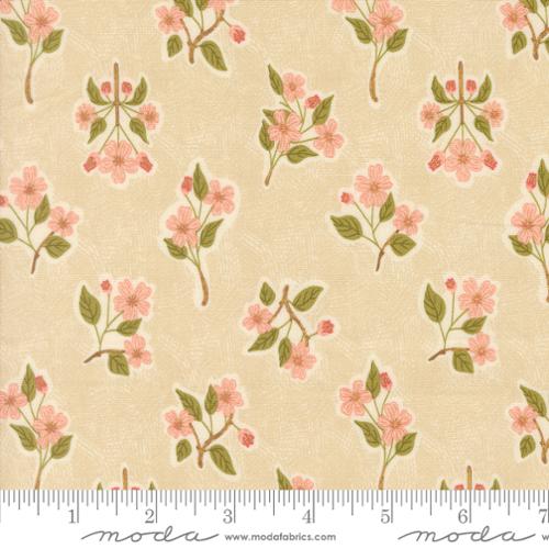 Ladybug Whimsy Metal Natural 48443 12M Moda by the yard
