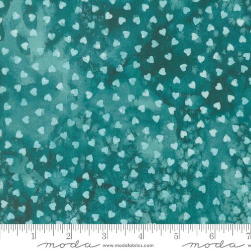 Fleur The Love Teal 39889 37 Moda by the yard