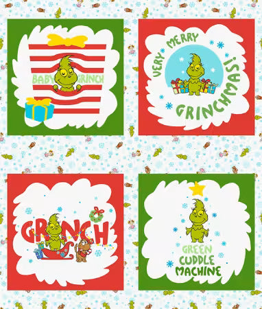 Multi Panel, Little Grinch by the Panel