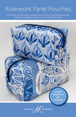 Rulerwork Panel Pouches Pattern
