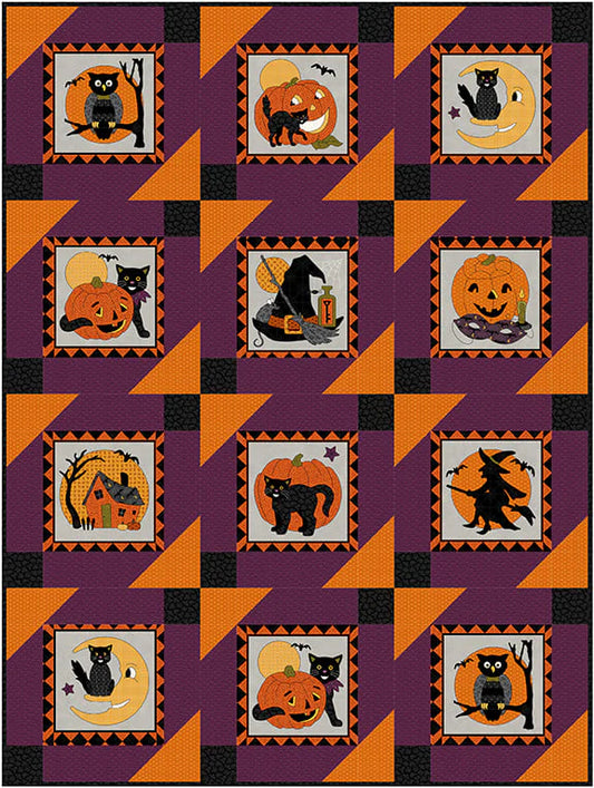 No Tricks, Just Treats by Hannah West: Ahoy Quilt Kit