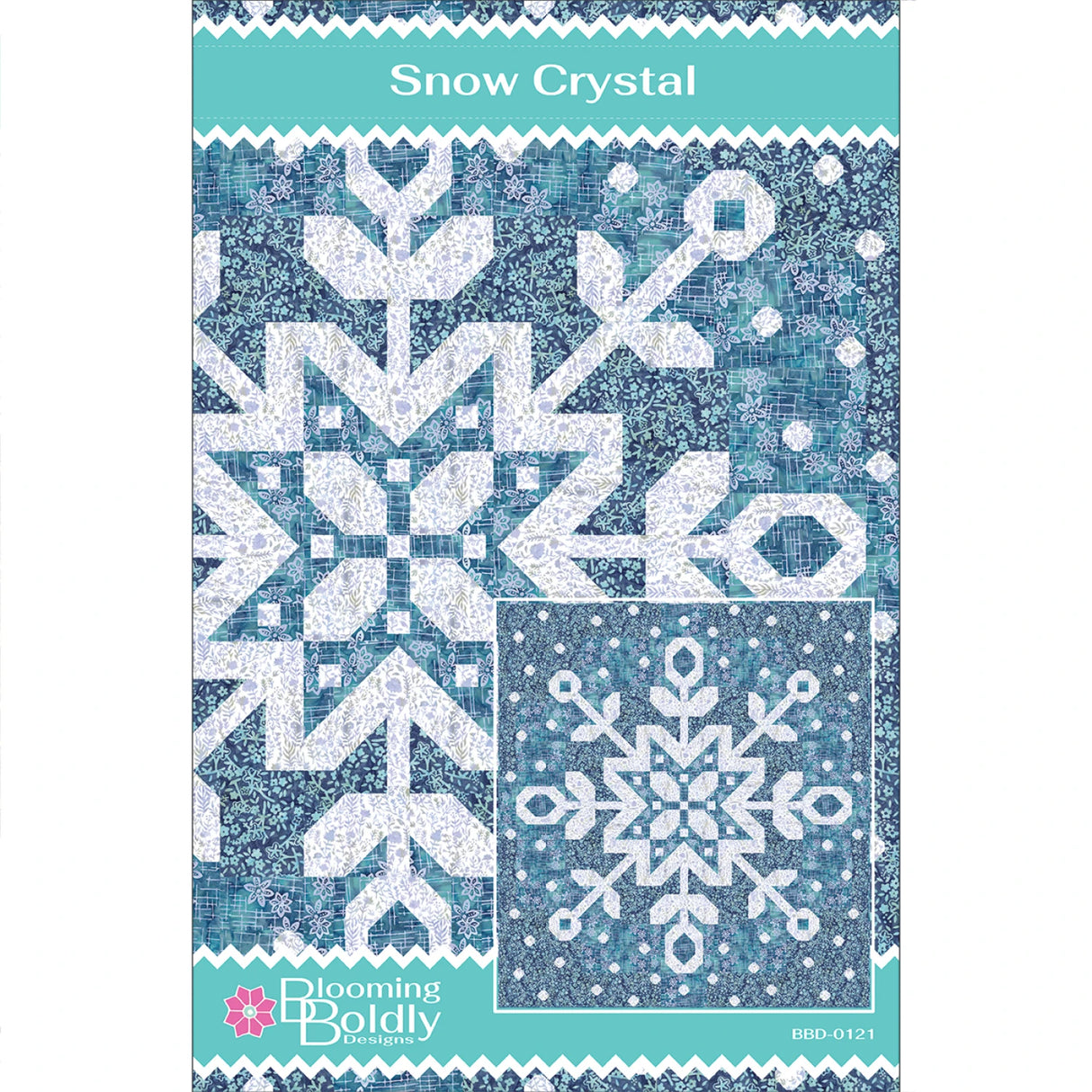 Snow Crystal Quilt Pattern