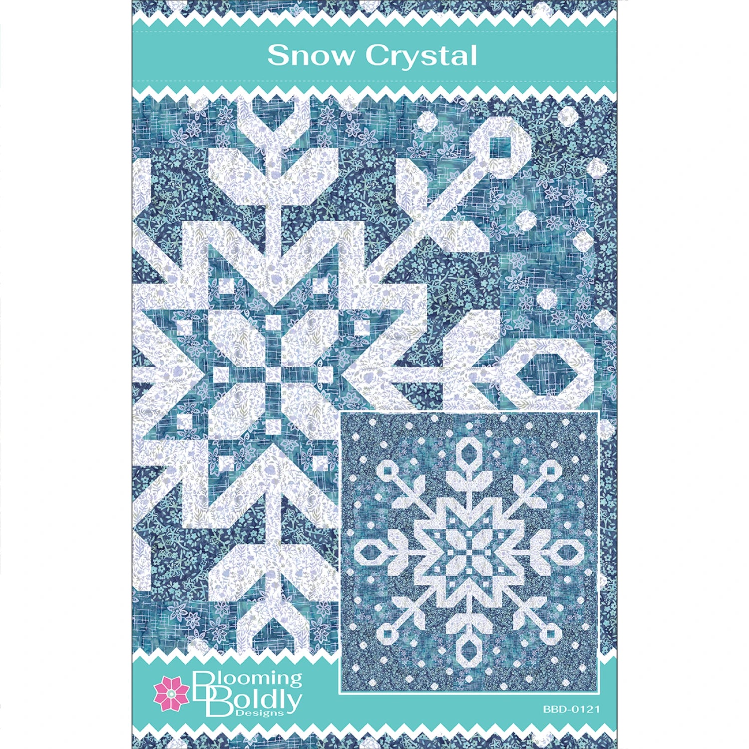 Snow Crystal Quilt Pattern