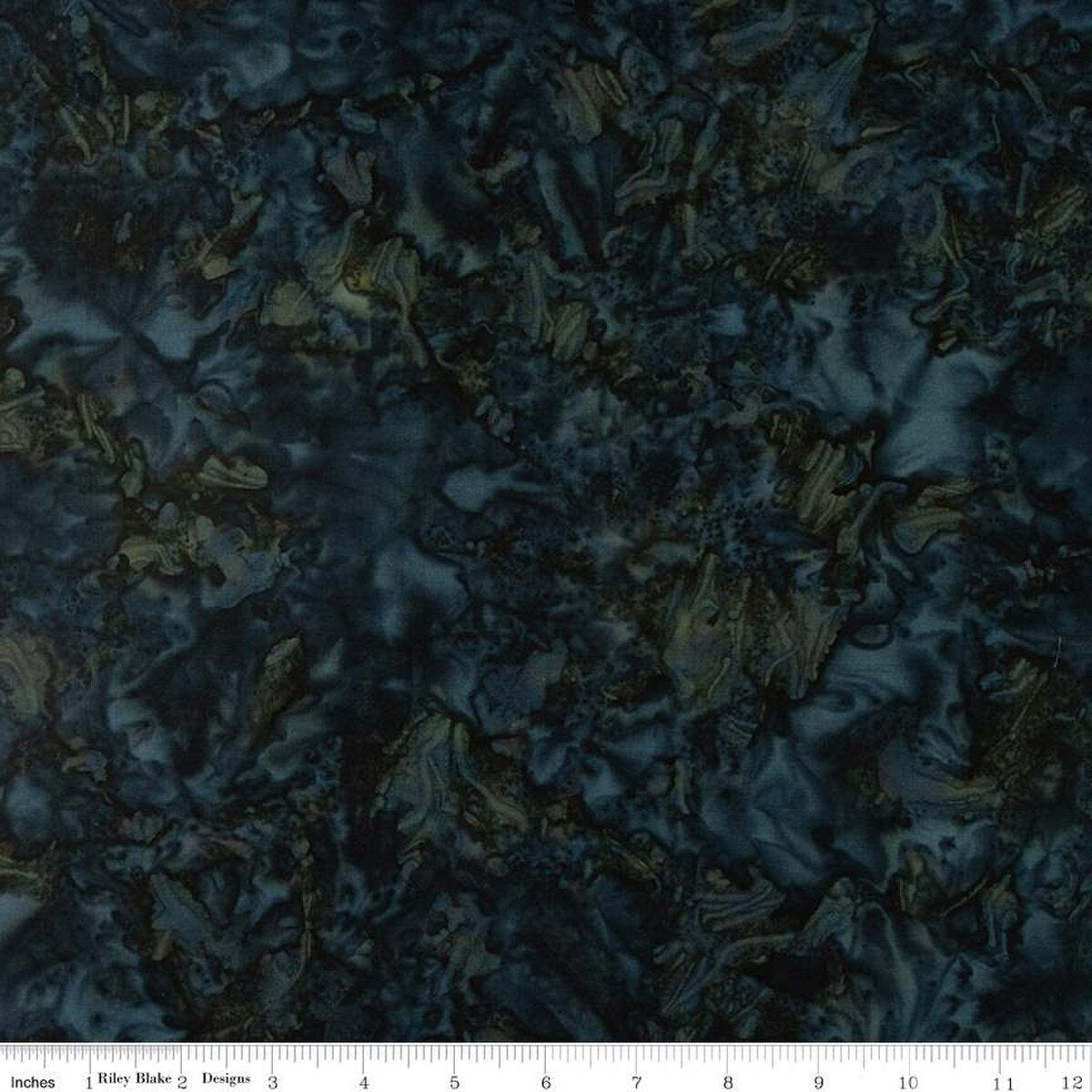 Expressions Batiks Elementals Color Play Mottled Rainstorm by the yard