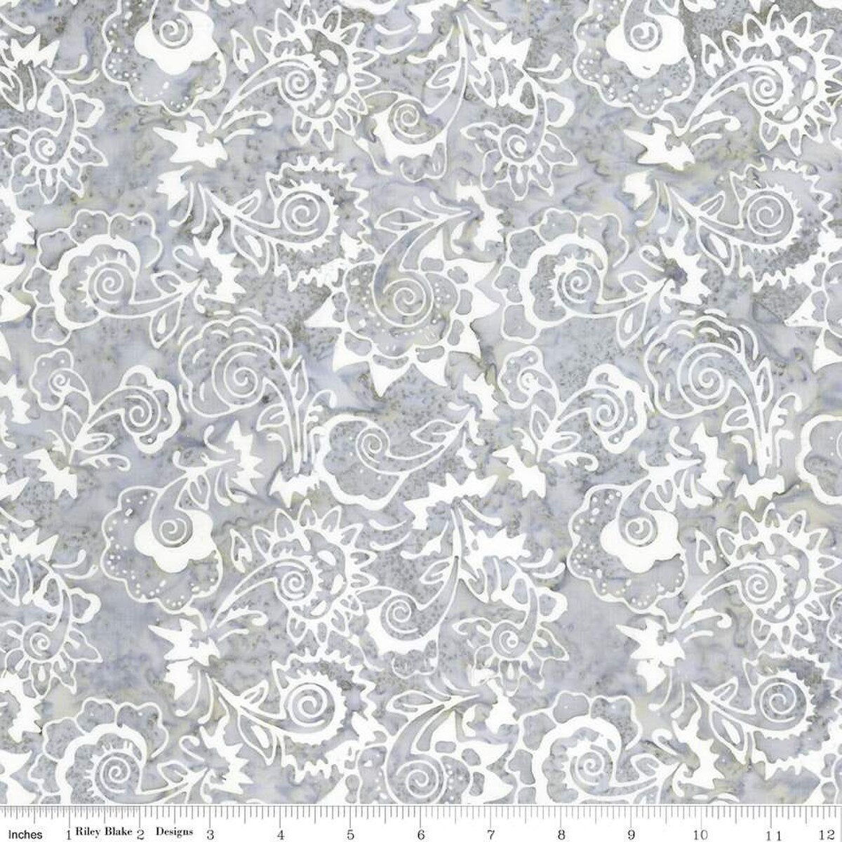 Expressions Batiks Blooms at Dusk Pearl River from Riley Blake y the yard