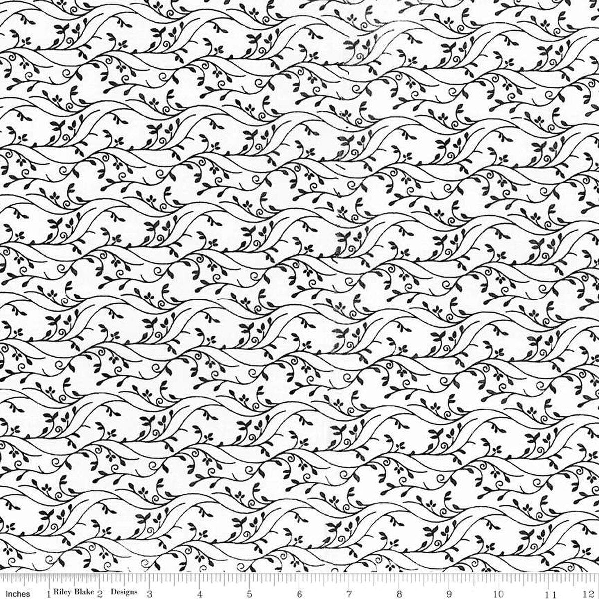 Expressions Batiks Blooms at Dusk Licorice Candy Riley Blake y the yard