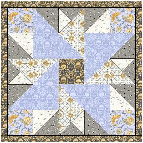 Happy Go Lucky Buzzy Bee Bundle with or without pattern