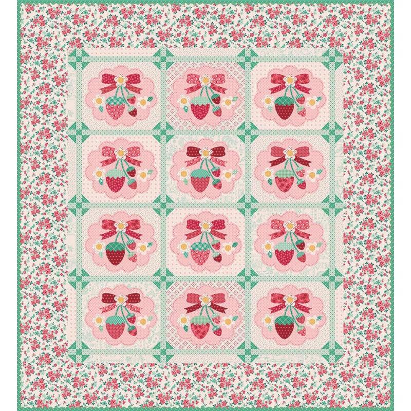 Berry & Sage Strawberry Crush Sew Along Quilt Kit