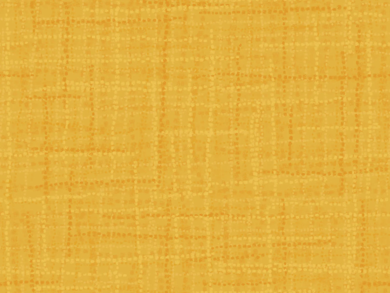 All New York Shop Hop Fabric: Saffron Grasscloth Cotton - 1 Yard