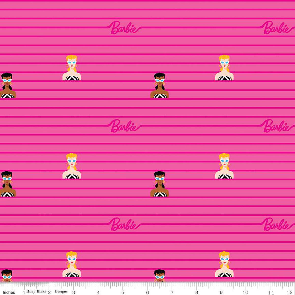 Barbie™ World Barbie Stripe Hot Pink
