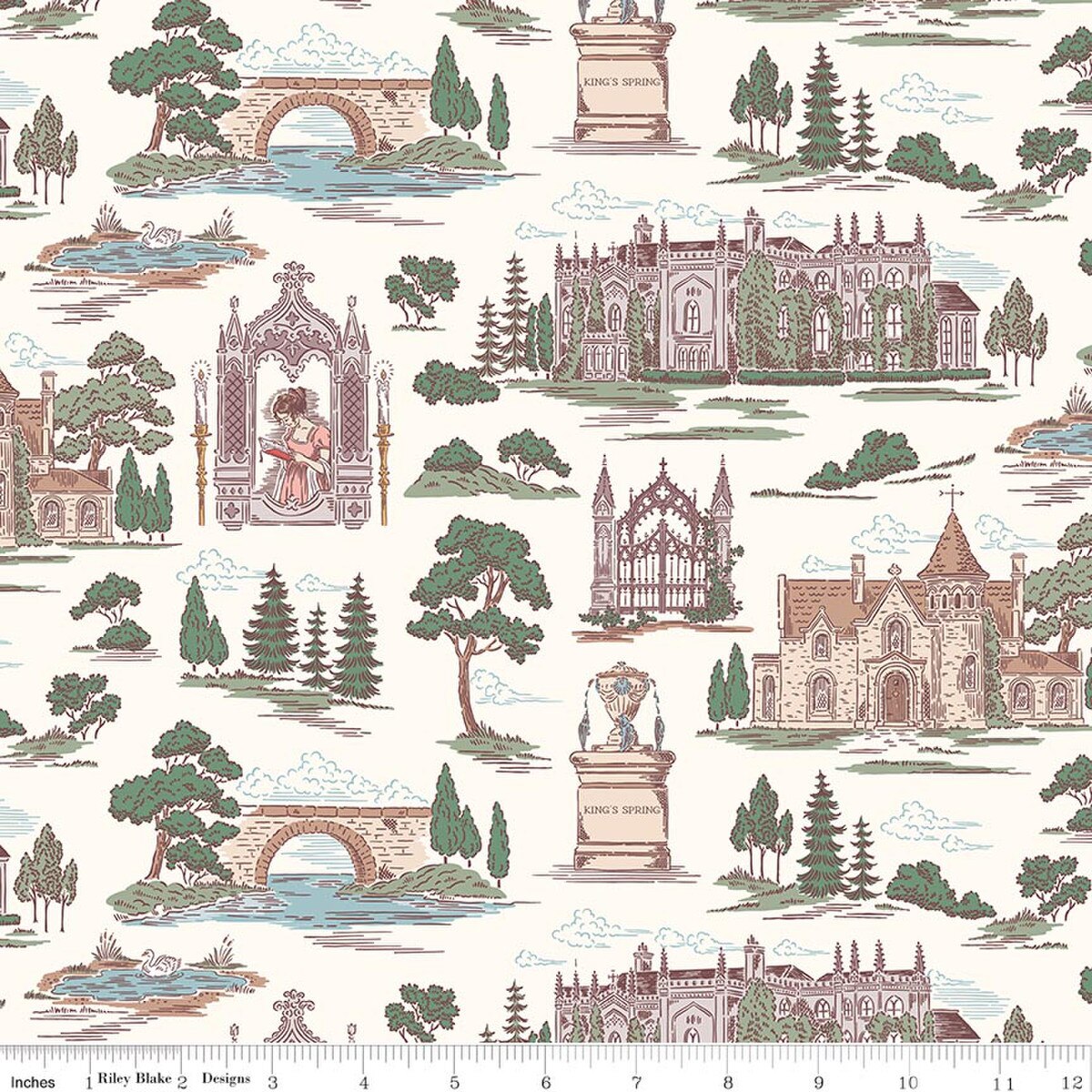 Northanger Abbey Abbey Cloud from Riley Blake