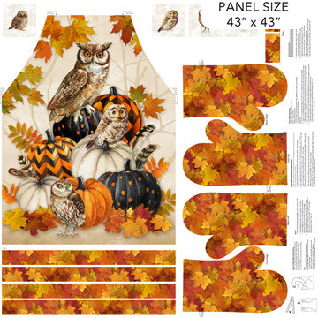 Northcott, Night Owl Apron Panel