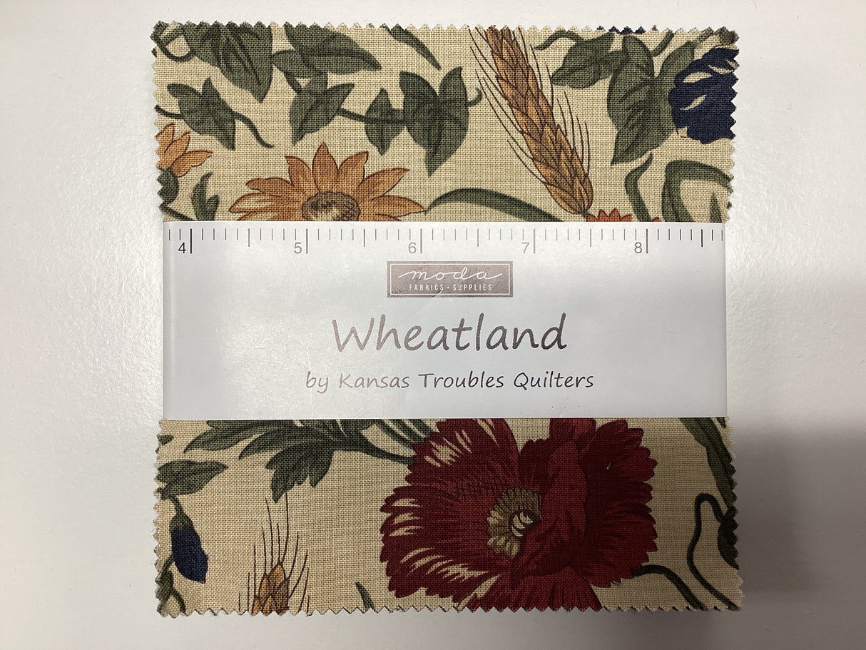 Wheatland 5in Charm pack by Kansas TroublesQuilters