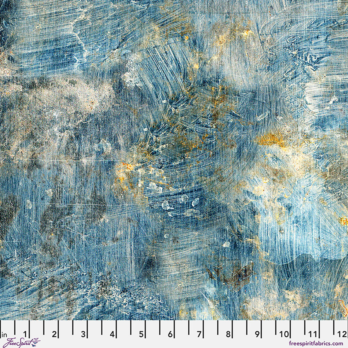 Blue Vintage Canvas - Blue || Palette Canvas Cloth by the yard