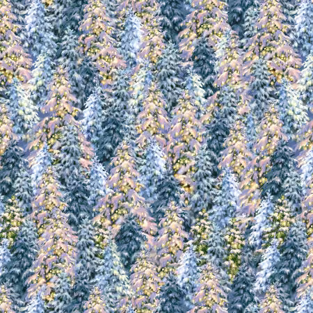 Icicle Evergreens With Christmas Light Christmas by the yard