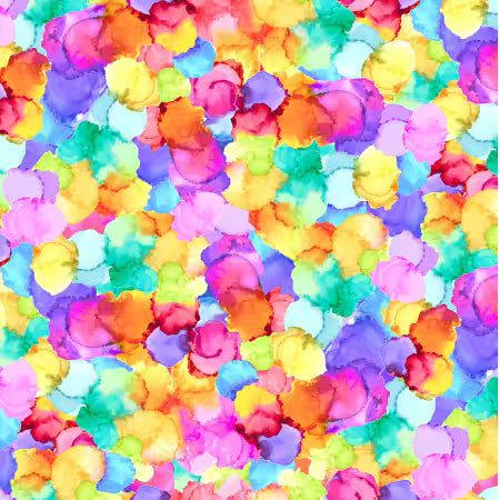 Multi Packed Multi Petal from Timeless Treasures by the yard