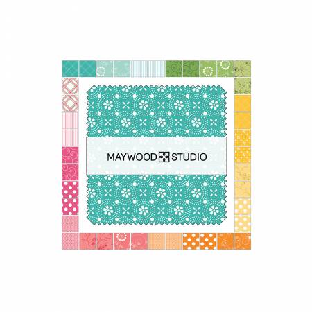 5in Squares Kim's Picks Full Bloom, 42pcs/bundle