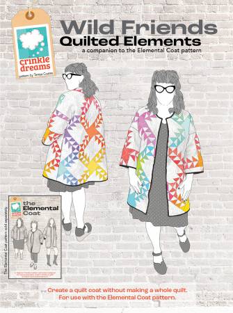 Wild Friends Quilted Elements printed pattern packet