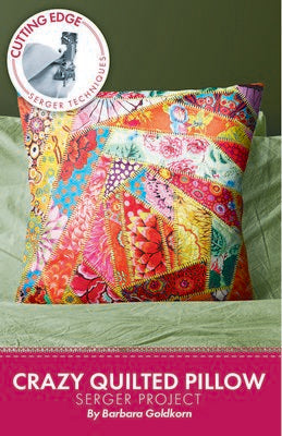 Crazy Quilted Serger Pillow Pattern