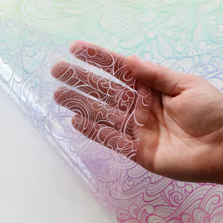 FABRICS Tula Pink Floral Reef Collection: Making Waves Vinyl by the half yard