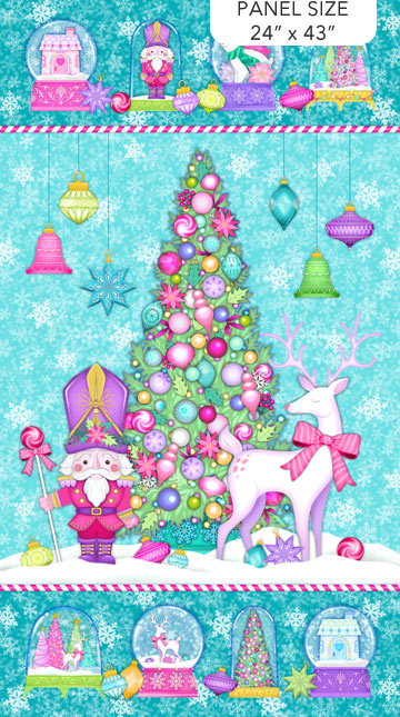 Merry & Bright by Northcott Panel
