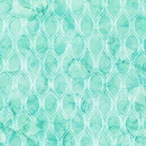 Turqouise Lattice, veranda from Northcott fabrics by the yard
