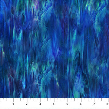 Risen, Texture Blue Multi by the yard