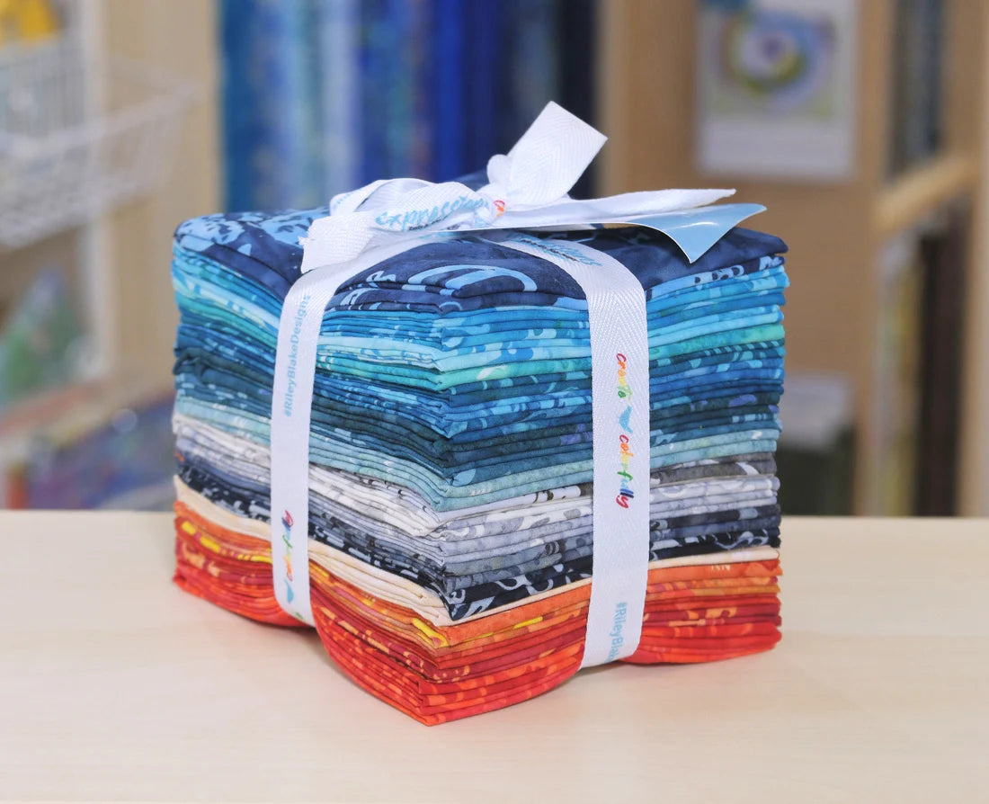 Batiks All New York Shop Hop 2026 Fat Quarter Bundle, 24 Pcs.