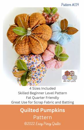 Quilted Pumpkin Pattern