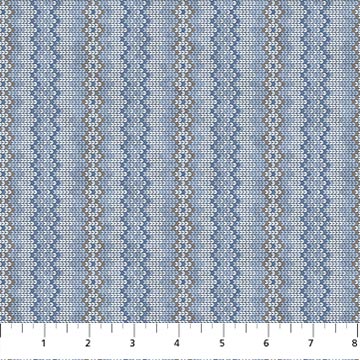 Snow Much Fun, Flannel Dark Blue Sweater Knit