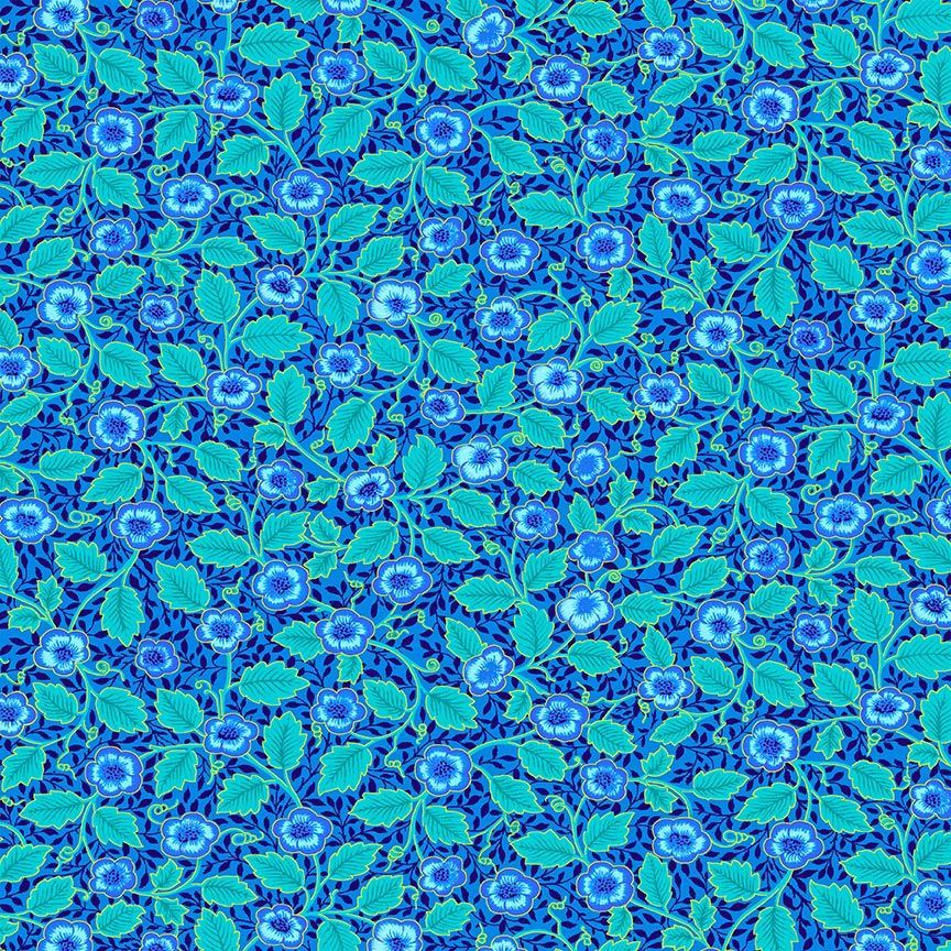 SMALL FLORAL WITH LEAVES METALLIC BY TIMELESS TREASURES, by the yard