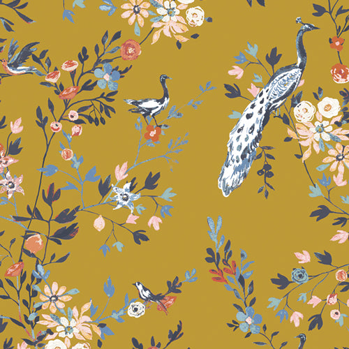 Florence by Art Gallery Fabrics, Afreschi Uffizi Oroby the yard