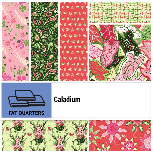 Caladium Fat Qtr bundle