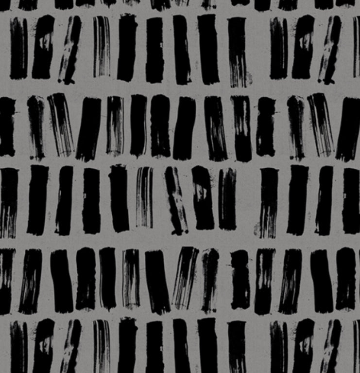 AbstrArt parallel brush strokes moon