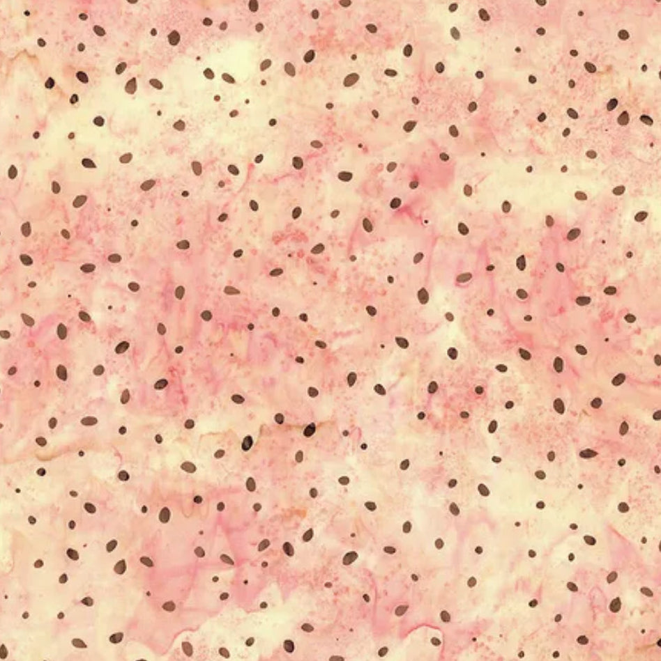 Strawberry Ditzy Dots by Anthology