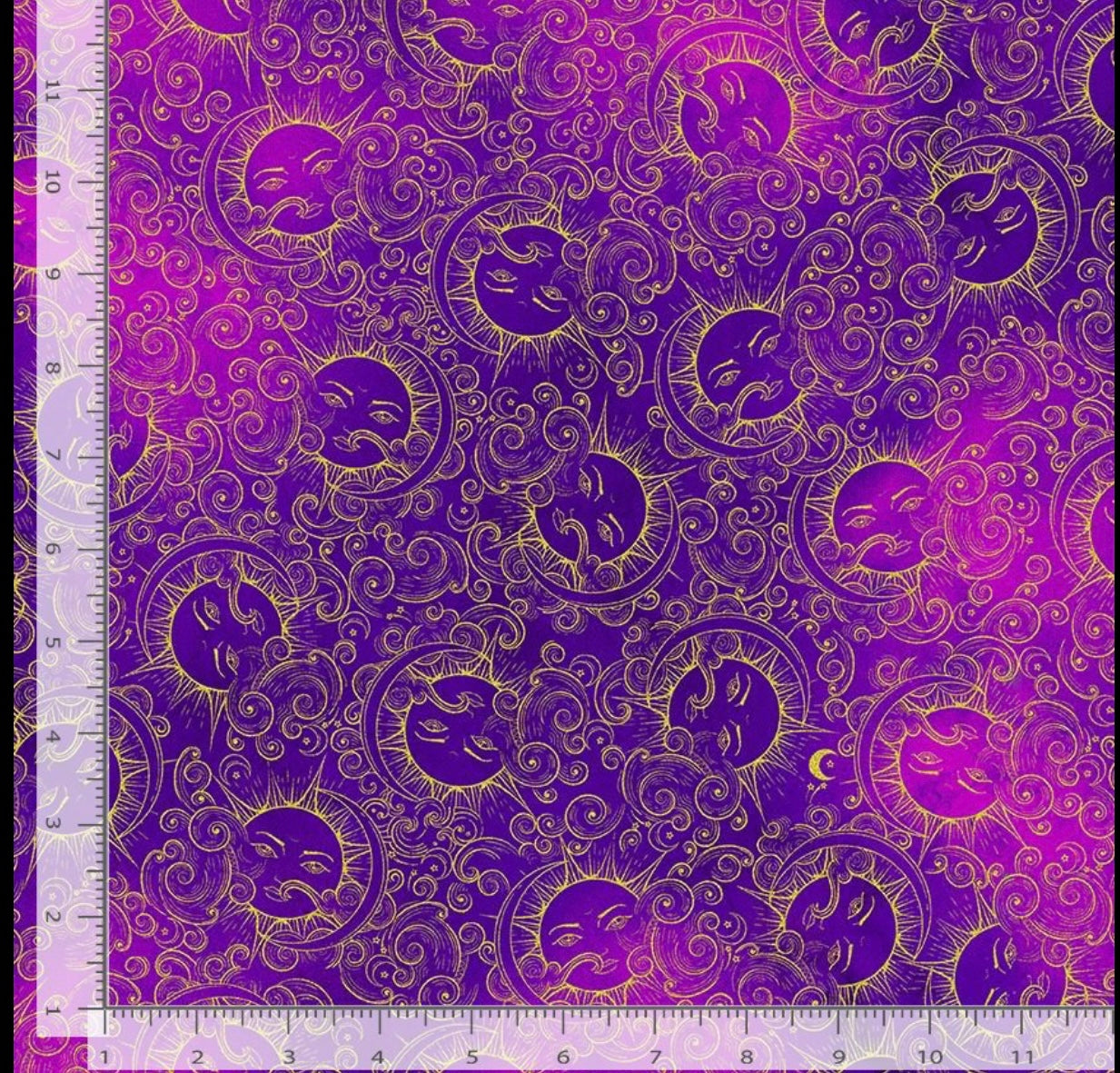 CELESTIAL SUN METALLIC
Purple by the yard
