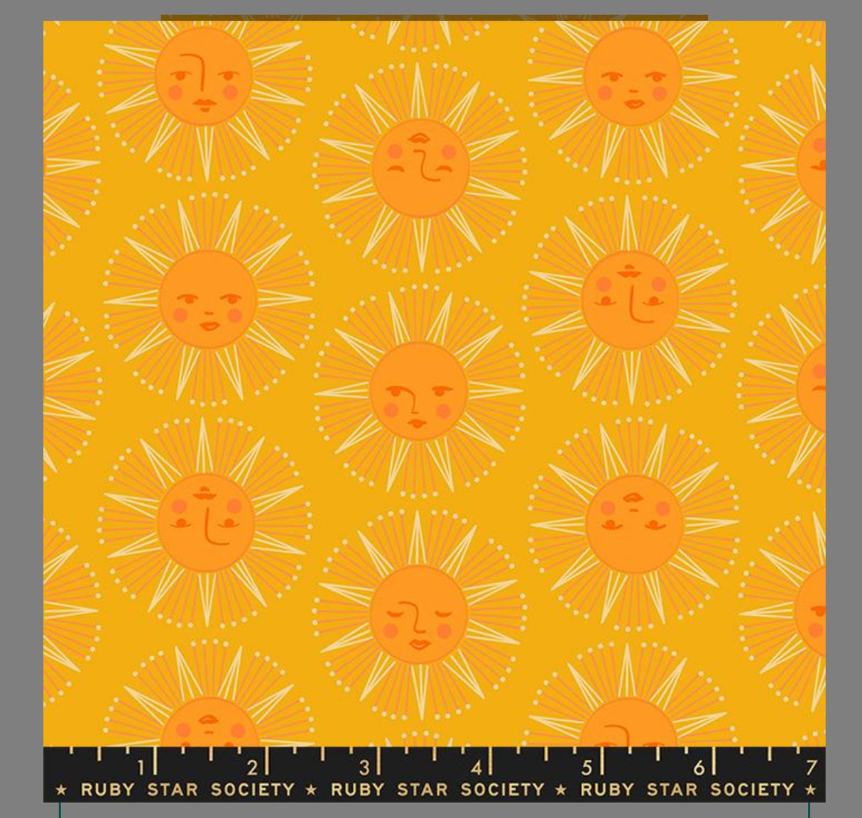 Rise And Shine Buttercup RS0078 14 Ruby Star#1 by the yard