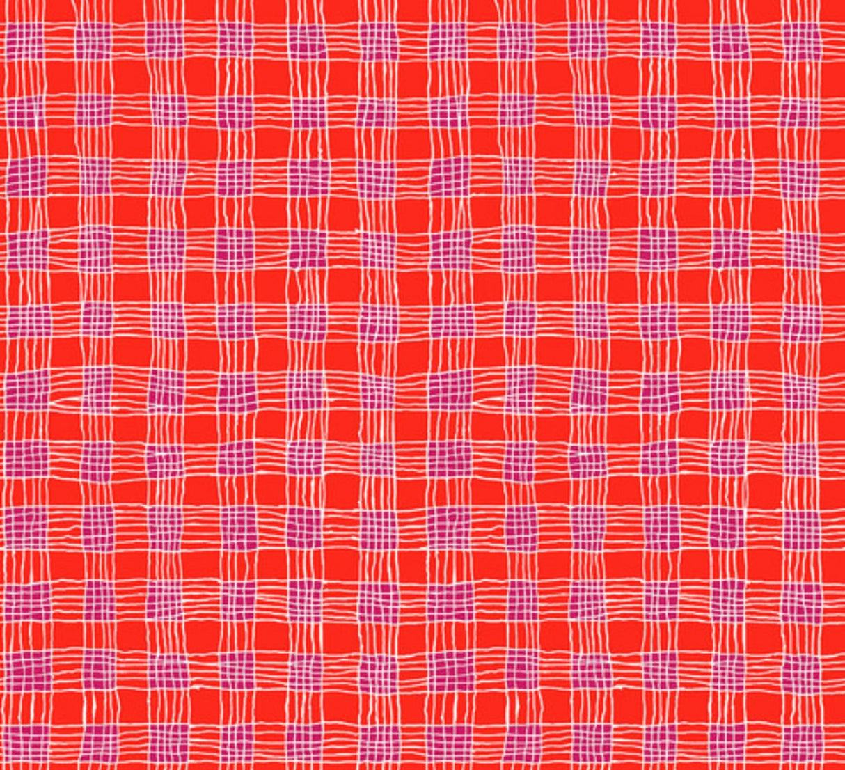 Gingham Red the Kaffe Fassett Collection