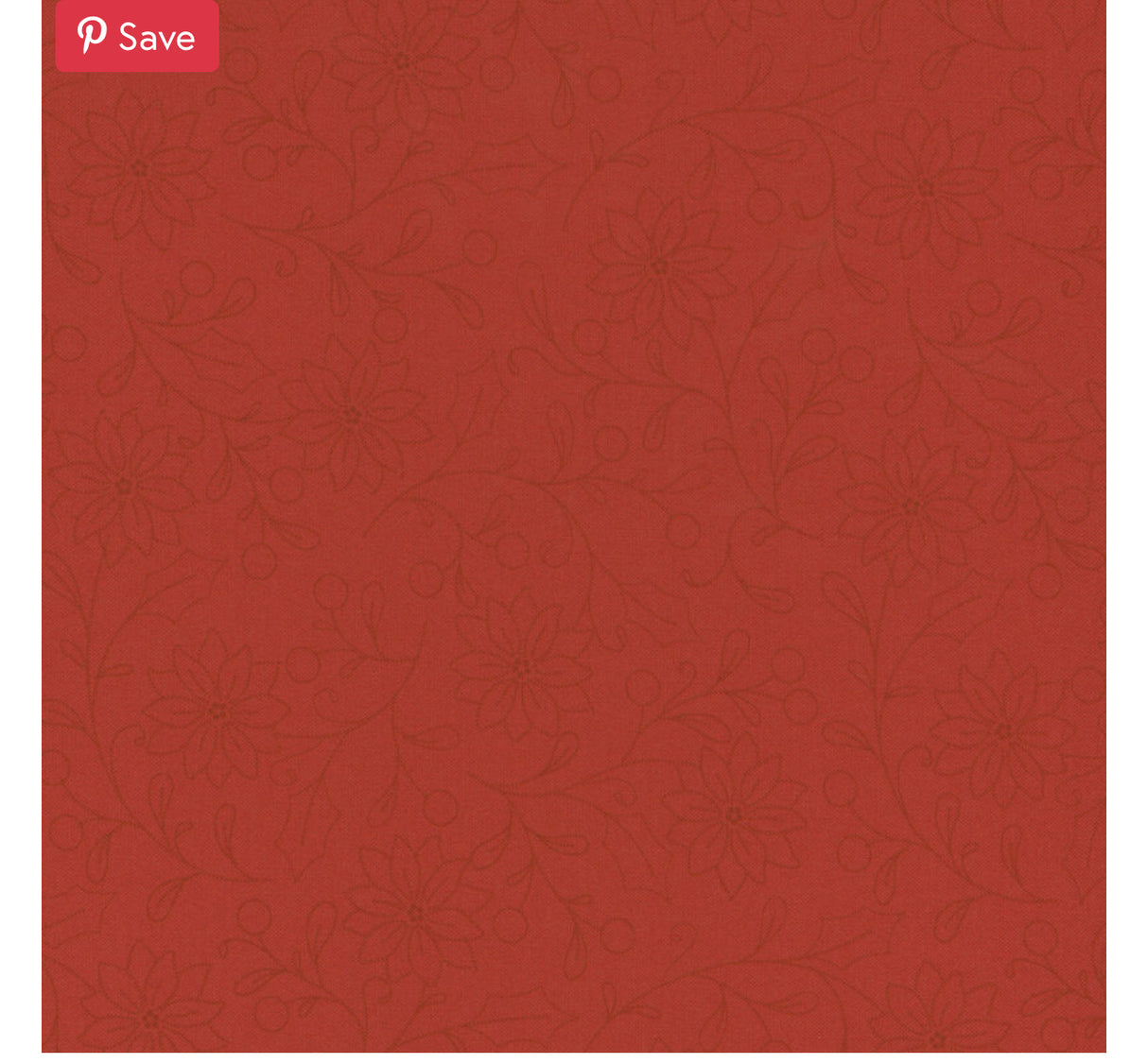Marcus Fabrics Make It Merry Lamb Farm Designs Red Floral by the yard