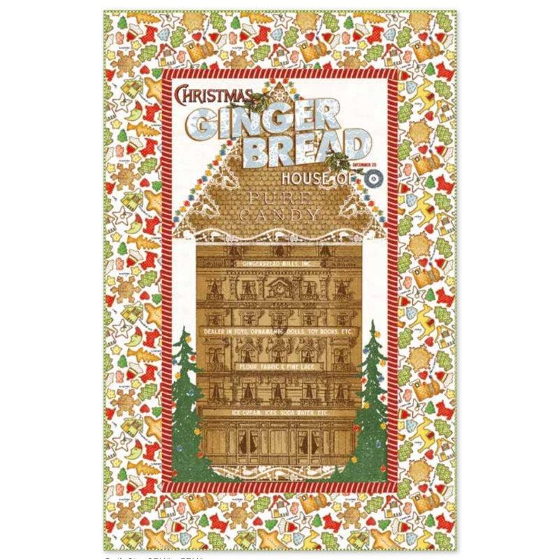 Gingerbread Mills Panel Quilt Kit by J. Wecker for Riley Blake