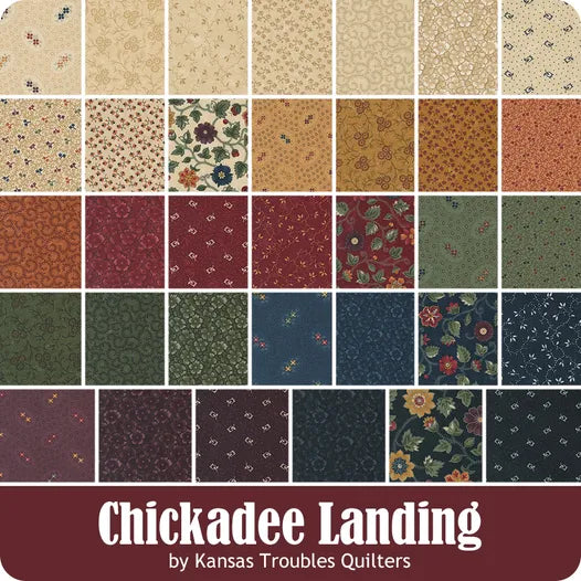 Chickadee Landing Jelly Roll
Kansas Troubles Quilters for Moda Fabrics